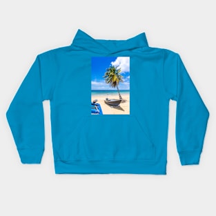 great summer view Kids Hoodie